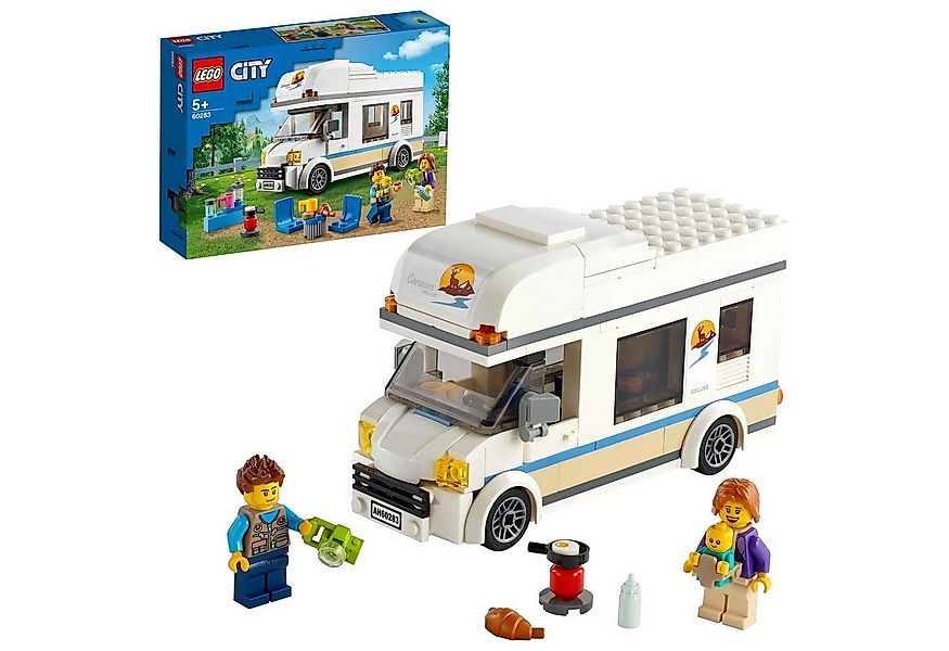 LEGO® LEGO® 60283 City - Ferien-Wohnmobil Konstruktions-Spielset günstig online kaufen