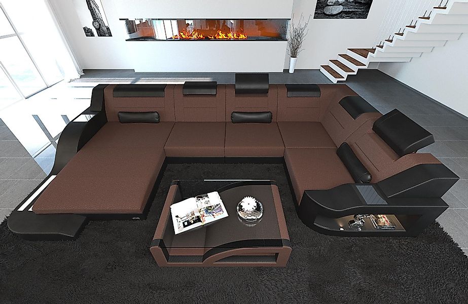 Sofa Dreams Wohnlandschaft Stoffsofa Couch Stoff günstig online kaufen