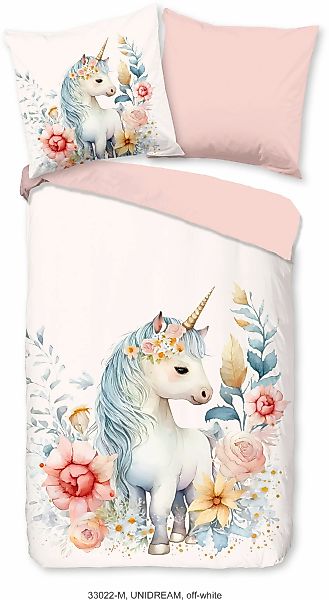 PURE luxury collection Kinderbettwäsche "Unidream" 2 Stk. 135x200, Pflegele günstig online kaufen
