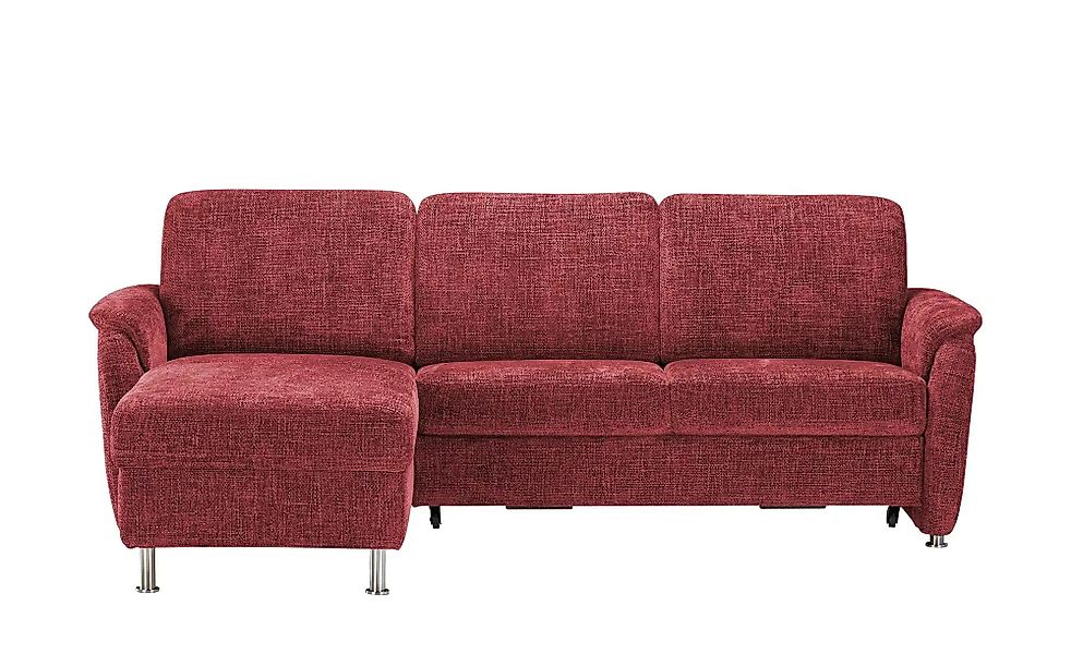 Polstermöbel Oelsa Ecksofa  Selecta-Home ¦ rot ¦ Maße (cm): B: 255 H: 89 T: günstig online kaufen