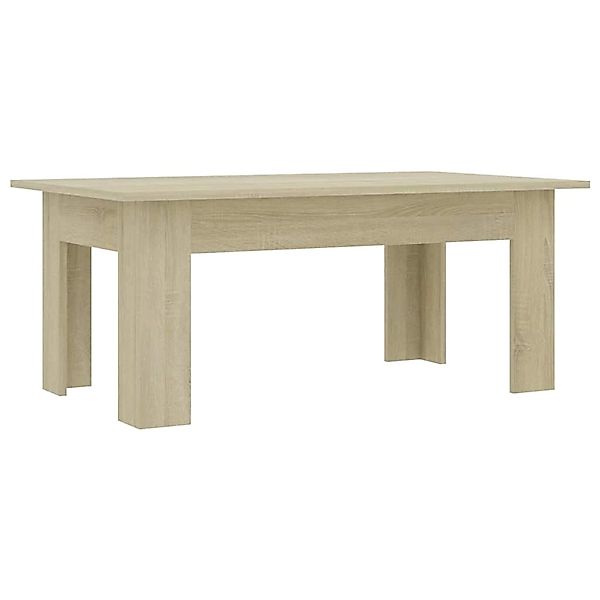vidaXL Couchtisch Sonoma-Eiche 100x60x42 cm Holzwerkstoff 801182 günstig online kaufen