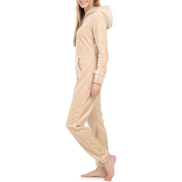 Basisstoff Jumpsuit Kitten Damen Jumpsuit Teddy günstig online kaufen