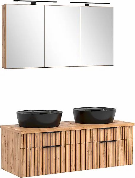 welltime Badmöbel-Set "Welltime, Carlton Waschtisch-Set, 80 oder 120 cm, ge günstig online kaufen