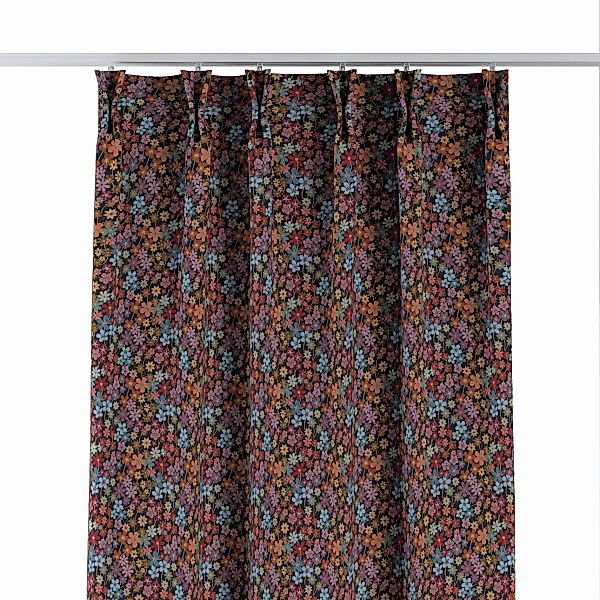 Vorhang mit flämischen 2-er Falten, bunt, Intenso Premium (144-32) günstig online kaufen