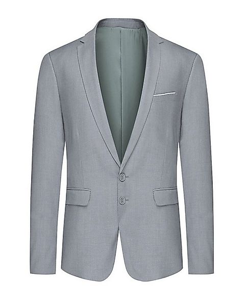 Allthemen Anzugsakko Herren 1 Knopf Blazer mit klassischem Reverskragen günstig online kaufen
