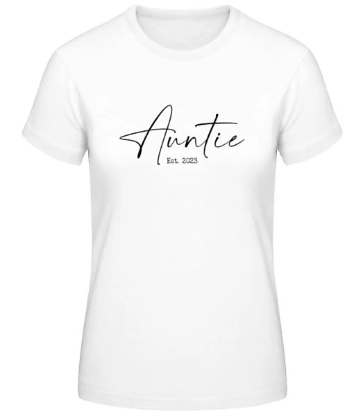 Auntie Est 2023 · Frauen Basic T-Shirt günstig online kaufen