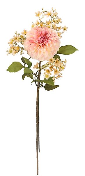 I.GE.A. Kunstblume "Stielblumen-Sortiment Dahlie Blütenzweig", Zweig Seiden günstig online kaufen