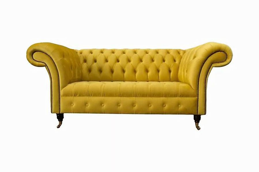 JVmoebel Sofa Chesterfield Couch Sofa Polster 2 Sitzer Wohnzimmer Couchen S günstig online kaufen