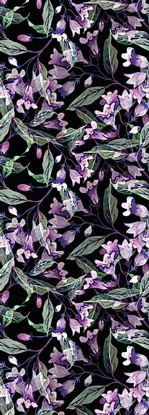 queence Vinyltapete »Günes« Motiv   bedruckt   botanisch   floral   gemuste günstig online kaufen