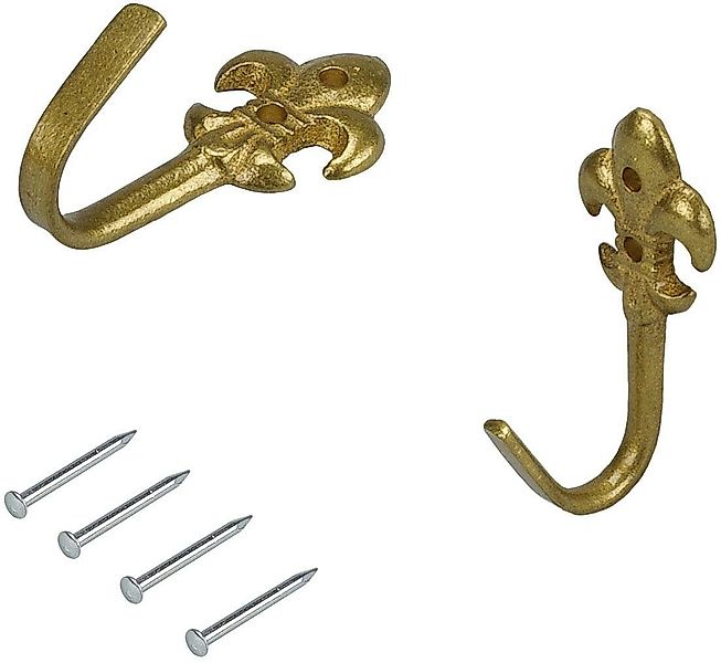Liedeco Raffhaken Lilie, Gardinen, (Set, 2-tlg), günstig online kaufen