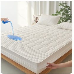 Matratzenauflage Wasserdicht Allergiker Baumwolle Matratzenschoner 90x200cm günstig online kaufen
