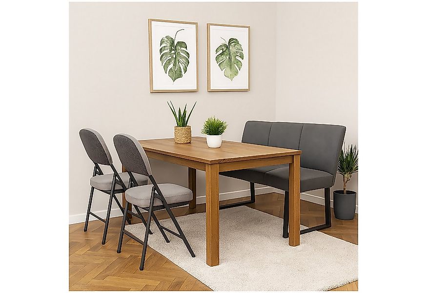 HTI-Living Polsterbank Sitzbank Vemal Schwarz (Stück, 1-St., 1 Sitzbank), P günstig online kaufen