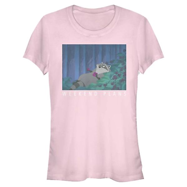 Disney - Pocahontas - Meeko Weekend - Frauen T-Shirt günstig online kaufen