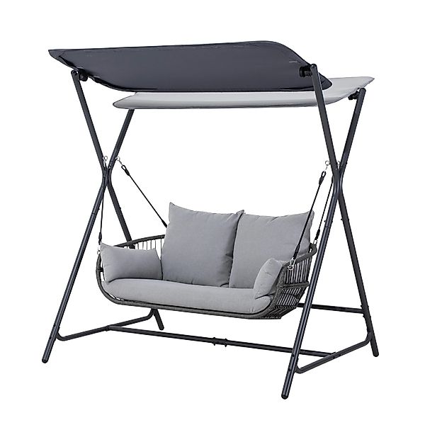 Leco Hollywoodschaukel Hollywoodschaukel 2-Sitzer MARIE, 2-Sitzer, günstig online kaufen