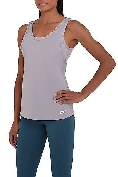 TCA Tanktop TCA Damen 2-in-1 Training Tanktop und BH - Grau (1-tlg) günstig online kaufen