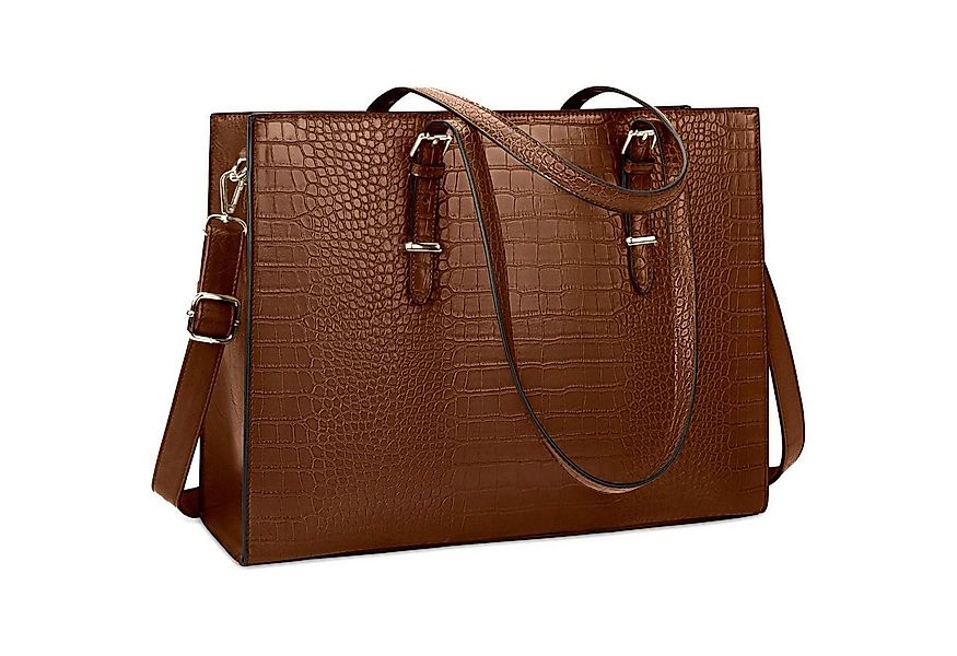 LuxusKollektion Businesstasche Handtasche Damen Shopper elegant groß 15.6 Z günstig online kaufen