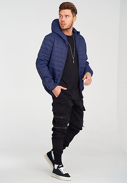 behype Steppjacke "JANNOS", mit wärmender Kapuze günstig online kaufen
