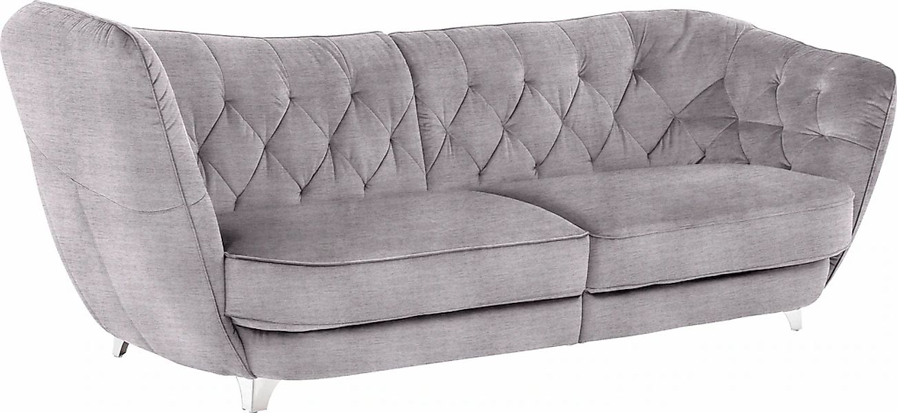 Leonique Big-Sofa "Retro", stylischer Hochlehner günstig online kaufen