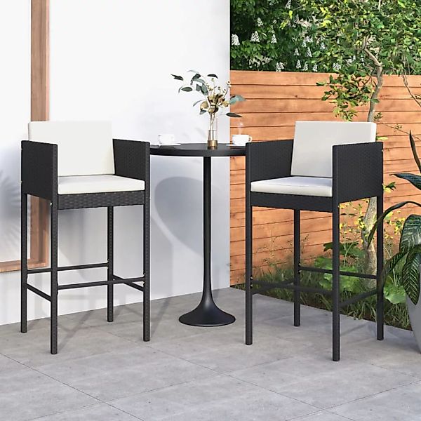 vidaXL Gartenstuhl Barhocker 2 Stk. mit günstig online kaufen