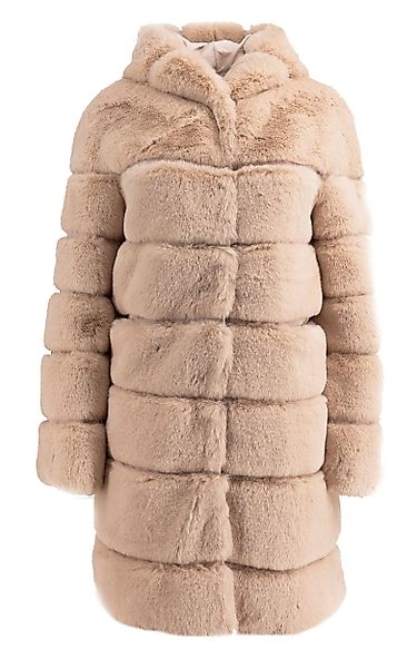 Passioni Fellimitatjacke Hochwertiger Web-Pelz Mantel Winterjacke günstig online kaufen
