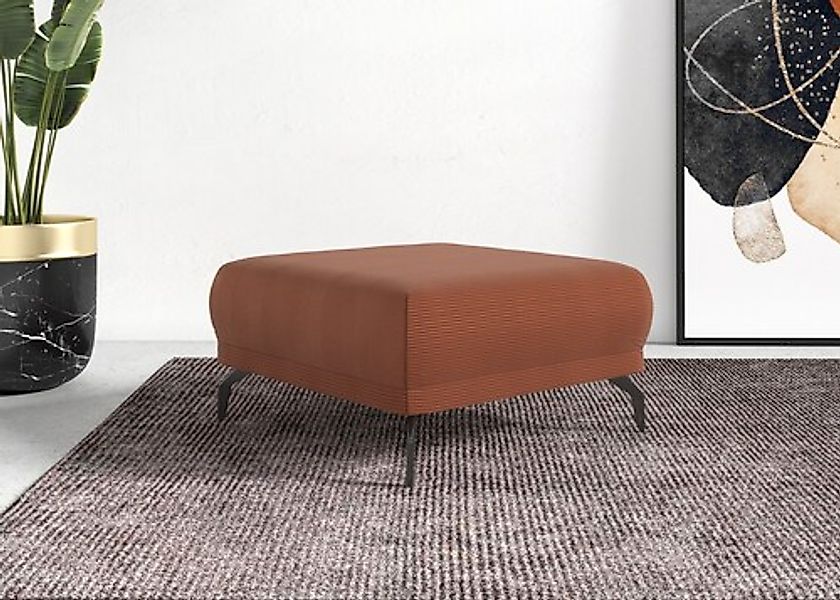 Home affaire Hocker »Coco« Cord-Bezug in 2 Ausführungen, Füßen 15 cm hoch günstig online kaufen