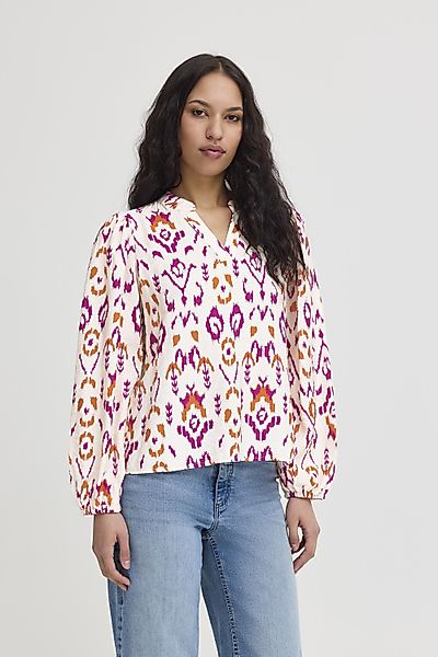 Ichi Langarmbluse IXHARPER Modische Bluse mit günstig online kaufen