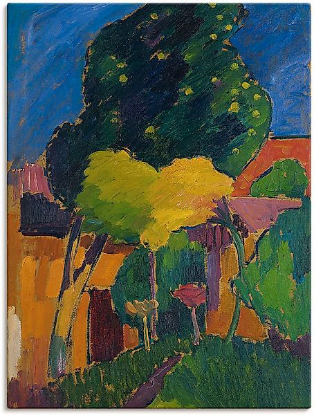 Artland Leinwandbild »Murnau. 1908« Garten 1 Stk. tlg. auf Keilrahmen gespa günstig online kaufen
