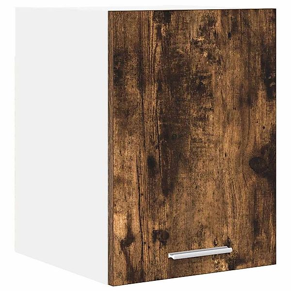 vidaXL Hängeschrank Riga Geräucherte Eiche und Weiß 30 x 31 x 40 cm 884122 günstig online kaufen