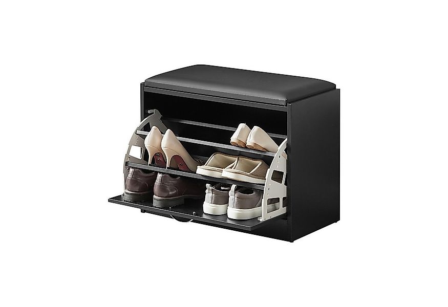 SoBuy Schuhbank FSR16, Schuhorganizer, mit gepolstertem Kissen, für Flur, E günstig online kaufen