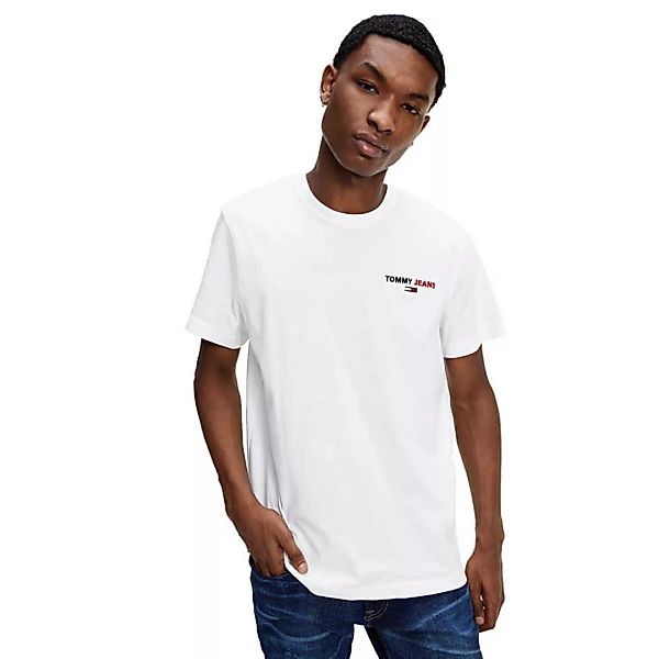 Tommy Jeans Chest Corp Kurzärmeliges T-shirt XL White günstig online kaufen