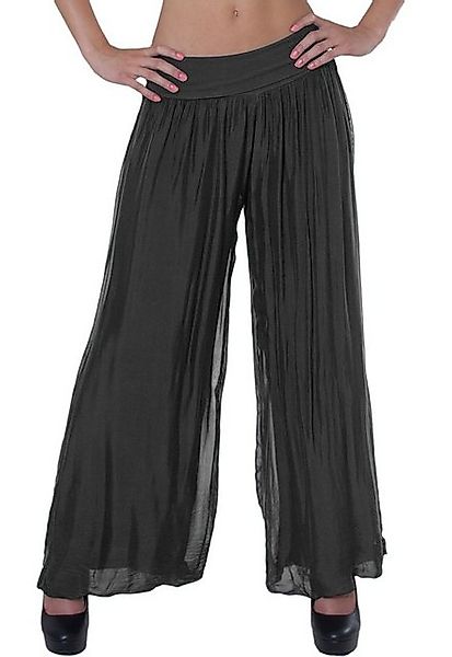 Caspar Palazzohose KHS010 elegante Damen Hose mit Seidenanteil Mit blickdic günstig online kaufen