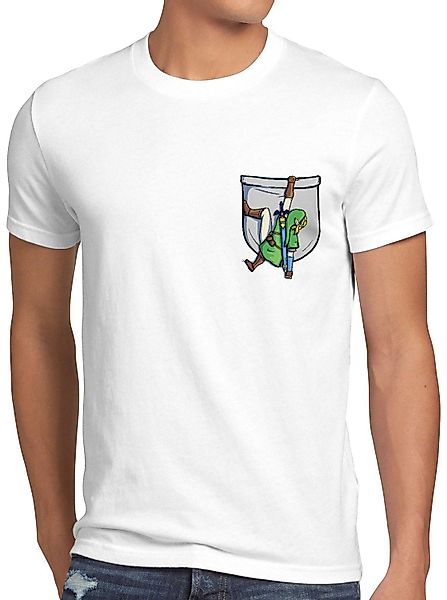 style3 T-Shirt Pocket Link hyrule gamer günstig online kaufen