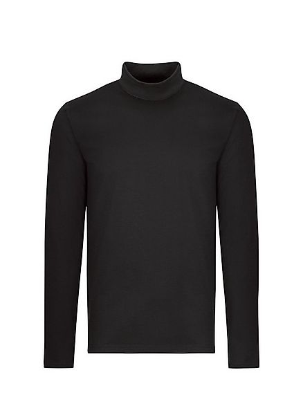 Trigema Longsleeve TRIGEMA Langarm Shirt mit Stehkragen (1-tlg) günstig online kaufen