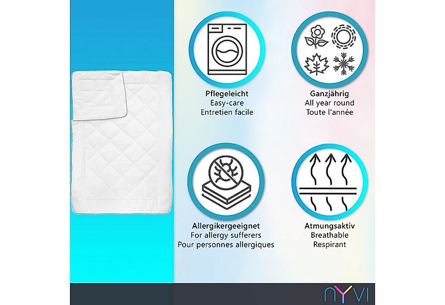 NYVI 4-Jahreszeitenbett NYVI 4-Jahreszeiten Bettdecke AllYearComfy 135x200 günstig online kaufen