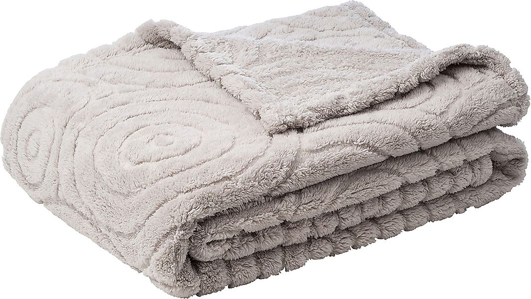 Wohndecke Wohndecke "Faro", Gözze, Microfaser-Fleece Uni günstig online kaufen