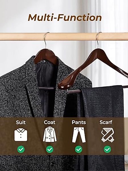 House Day Kleiderbügel Anzugsbügel holz, Kleiderbügel günstig online kaufen