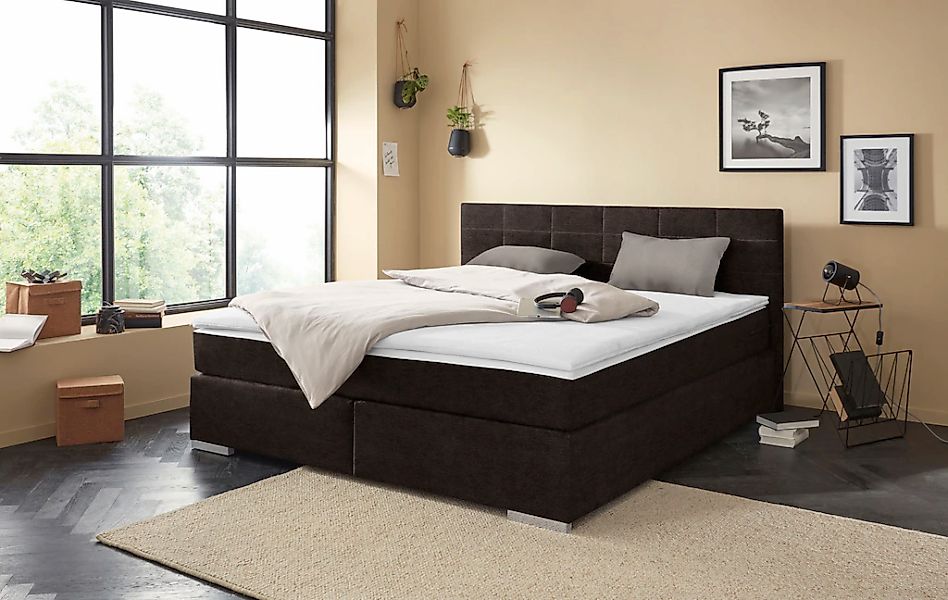 COTTA Boxspringbett "Simba" Topseller wahlweise mit oder ohne Matratze und günstig online kaufen