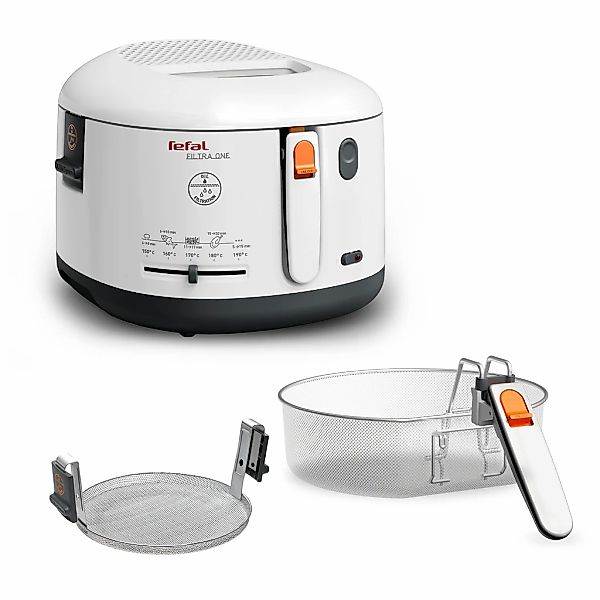 Tefal Fritteuse "One Filtra" 1900 W 1,2 Kg, Auffangsieb für Frittierreste, günstig online kaufen