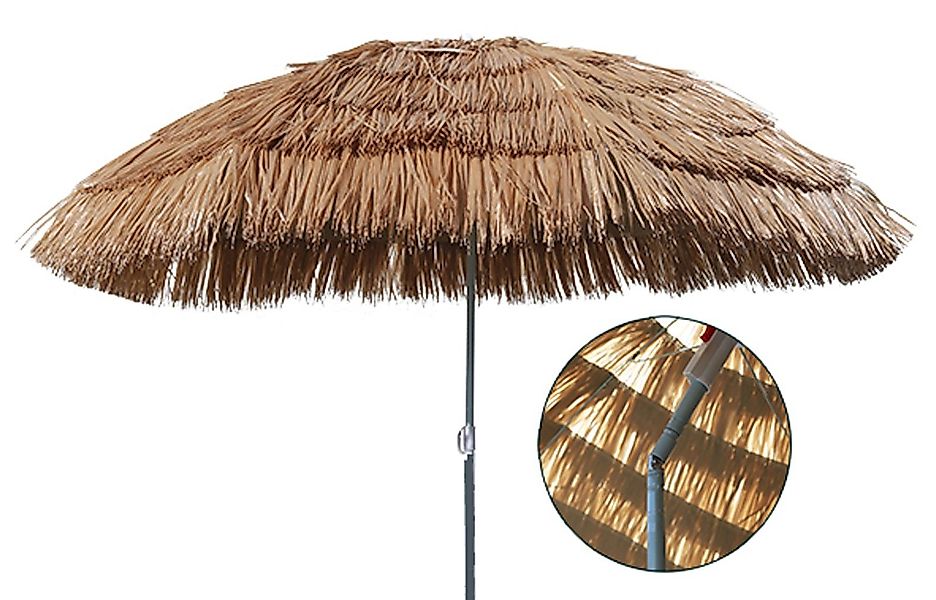 Mojawo Ampelschirm Hawaii Sonnenschirm Strandschirm Gartenschirm günstig online kaufen
