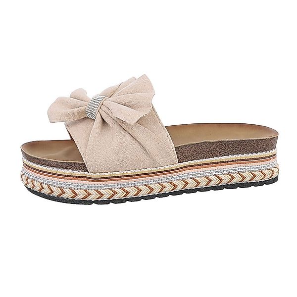 Ital-Design Damen Mules Freizeit Plateausandaletten (86017170) günstig online kaufen
