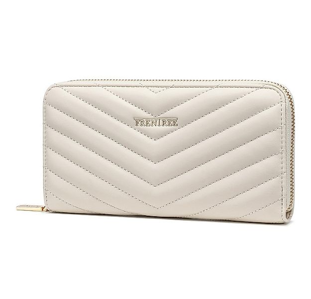 Frentree Geldbörse Gestepptes Damen Portemonnaie mit RFID-Schutz & Handyfac günstig online kaufen