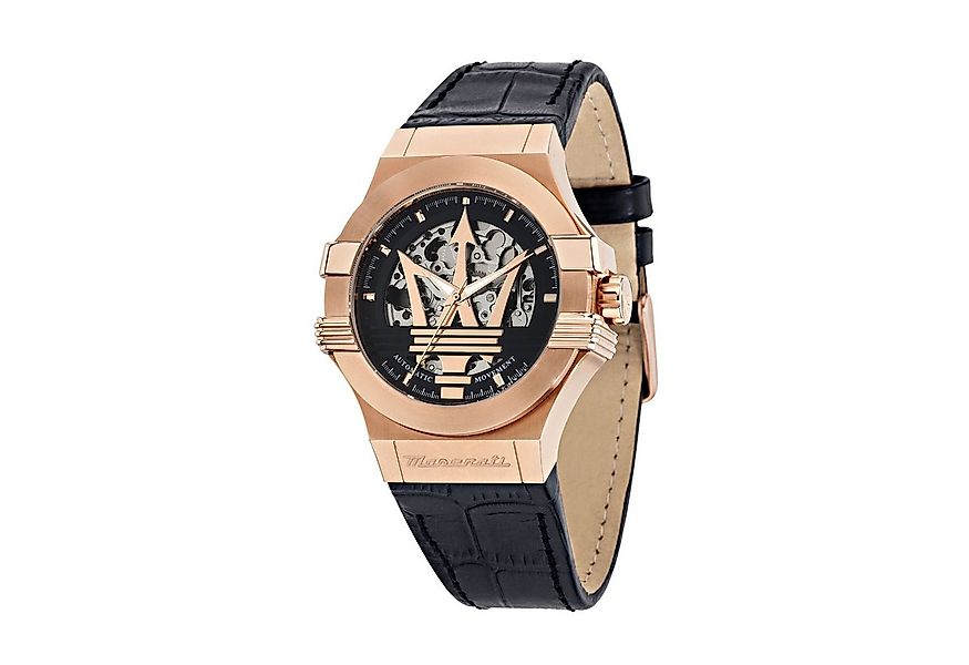 MASERATI Automatikuhr Potenza R8821108053, 42 mm – Herrenuhr mit skelettier günstig online kaufen