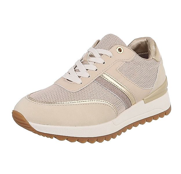 Ital-Design Eleganter Sneaker mit gepolsterter Innensohle für Damen Sneaker günstig online kaufen