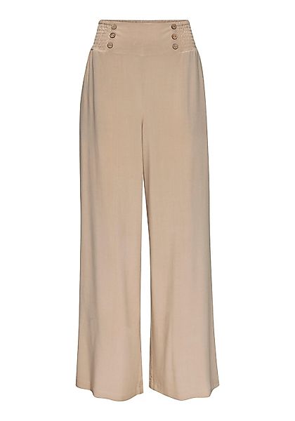 LASCANA Palazzohose mit Taschen, Sommerhose, Wide-Leg günstig online kaufen