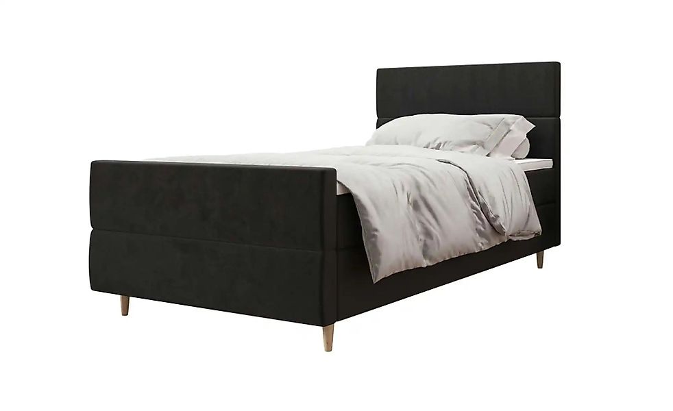 Boxbett mit Stauraum Flo Plus ¦ grau ¦ Maße (cm): B: 100 H: 114 Betten > Ko günstig online kaufen