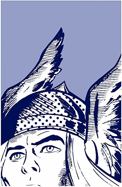 Komar Bild "The Mighty Thor" Natur 1 Stk. tlg. Wandbild zur Dekoration im K günstig online kaufen