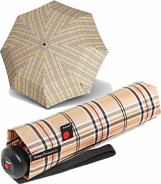Knirps® Taschenregenschirm stabiler Herrenschirm mit Auf-Automatik, günstig online kaufen
