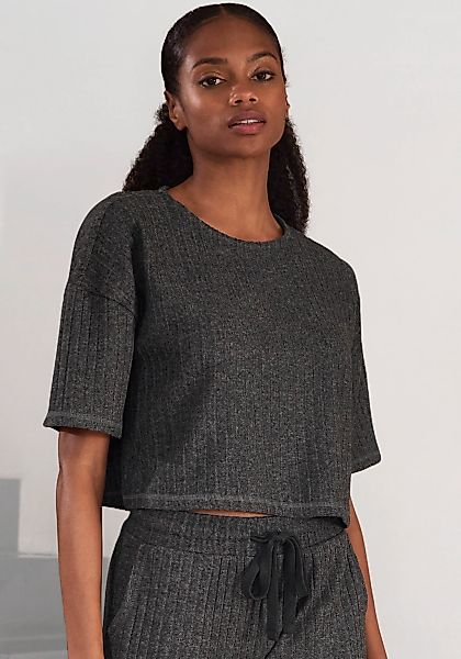 LASCANA 3/4-Arm-Shirt Lounge-/Strickshirt aus weichem Strick, günstig online kaufen