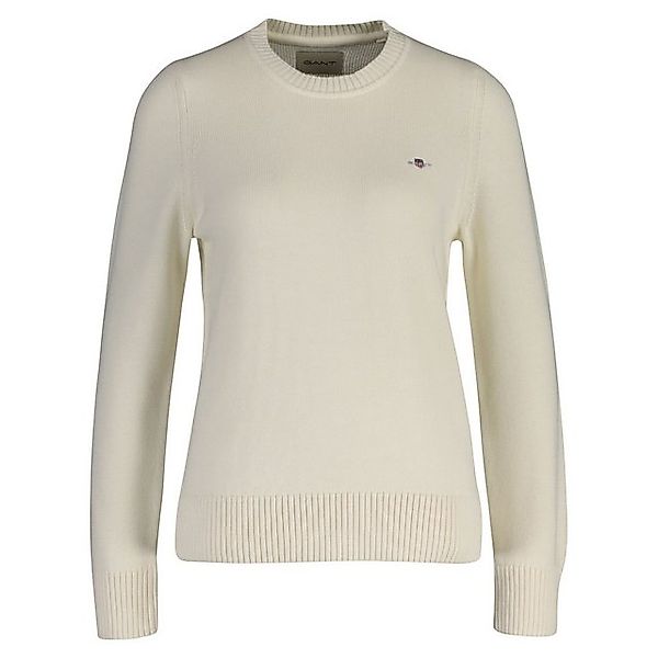 Gant Sweater Damen Strickpullover - CLASSIC COTTON C-NECK günstig online kaufen