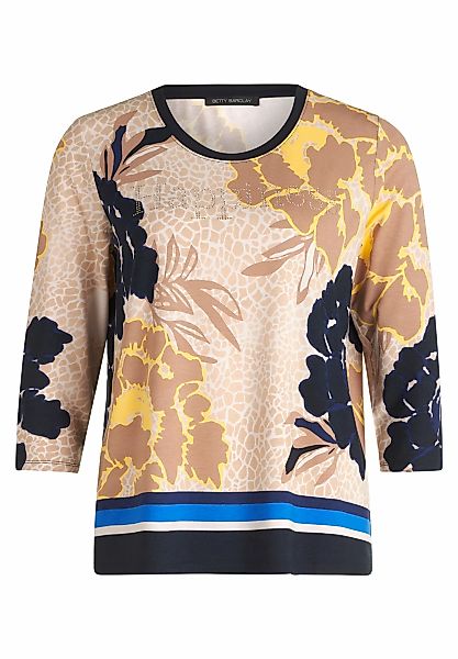 Betty Barclay 3/4-Arm-Shirt "Betty Barclay Ringelshirt mit Rippbündchen", G günstig online kaufen